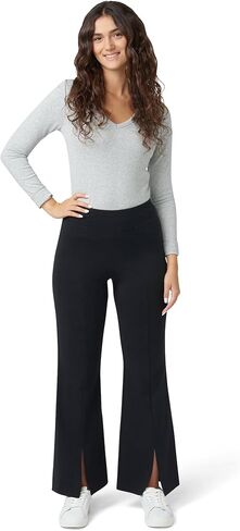 HUE Women's Hi-Rise Flared Yoga Pant in Saudi Arabia