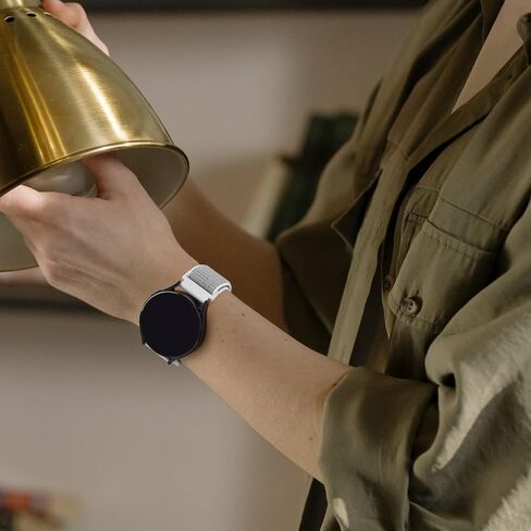 4 حزم نطاقات لـ Garmin Venu 3S / Venu 2S / Vivoactive 4S / Vivomove 3S / Forerunner 265s Watch Band ، حزام سريع للمعصم النايلون البديل النايلون لـ Garmin Forerunner 255s / 265s. in Kuwait