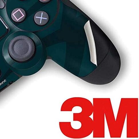 Skinit Mucal ألعاب البشرة متوافقة مع PS4 Pro/Slim Controller - NFL NFL Philadelphia Eagles Design بالأبيض والأسود in Saudi Arabia