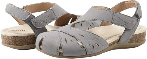 Earth Origins Women’s Birdine Sandal, Black II, 7 W US in Kuwait