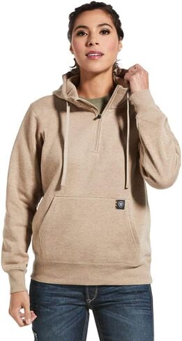 ARIAT Women's Rebar Skill Set 1/2 Zip Hoodie in Saudi Arabia