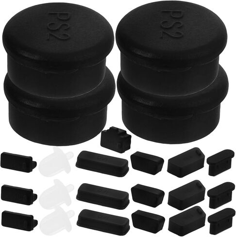 Beaupretty 40pcs Portor Mother Cover Cover USB Silicone Plugs لرطوبة الكمبيوتر وواجهات سطح المكتب المتوافقة مع الأوساخ in Saudi Arabia