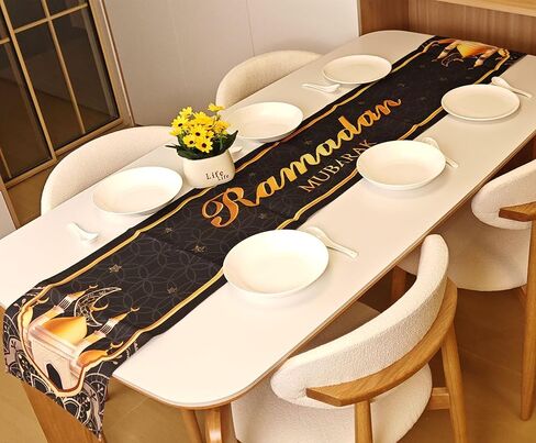 Football Table Runner Football Kitchen Dining Party Decorations Football Touchdown Linen Table Runner for Football Game Birthday Party Supplies 13 X 72 Inch in Kuwait
