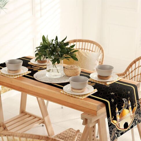 Football Table Runner Football Kitchen Dining Party Decorations Football Touchdown Linen Table Runner for Football Game Birthday Party Supplies 13 X 72 Inch in Kuwait