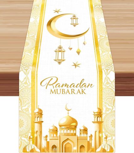مفرش طاولة كرة القدم لكرة القدم، ديكورات حفلات الطعام والمطبخ، مفرش طاولة من الكتان لكرة القدم من أجل لعبة كرة القدم، لوازم حفلات أعياد الميلاد، مقاس 13 × 72 بوصة in Saudi Arabia