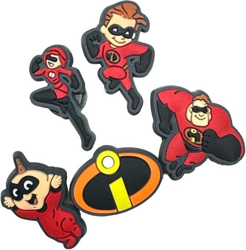 Super Hero Shoe Charms for Crocs | Personalize with Colorful Superhero Shoe Charms for Crocs (Deadpool) in Saudi Arabia