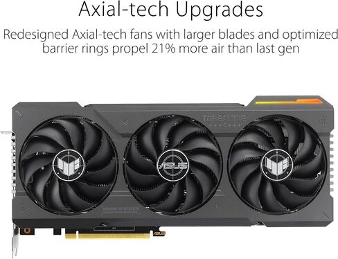 Asus Rog Strix Geforce RTX ™ 4070 Ti Super OC Edition Gaming Card (PCIE 4.0 ، 16GB GDDR6X ، DLSS 3 ، HDMI 2.1A ، DisplayPort 1.4a ، لوحة متهورة ضخمة ، استشعار الطاقة ، مزامنة AURA) (متجددة) in Kuwait