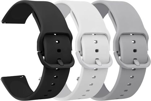 Meliya Compatible for ID208 Plus Smart Watch Bands, 22mm Silicone Bands for Fitpolo/Quican/Aeac/WMK/Tensky ID208 Plus 1.8'' Smart Watch in Saudi Arabia