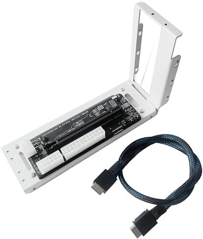 JMT M.2 M-Key to PCIE 4.0X4 SFF 8611 External Graphics Card Stand Bracket Compatible with Oculink/M.2 NVMe Laptop eGPU GDP NUC (Dock-OC5) in Saudi Arabia