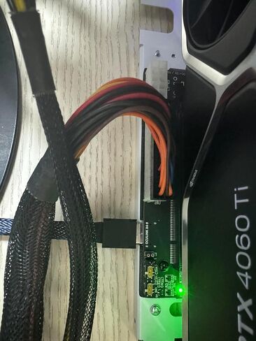 JMT M.2 M-Key to PCIE 4.0X4 SFF 8611 External Graphics Card Stand Bracket Compatible with Oculink/M.2 NVMe Laptop eGPU GDP NUC (Dock-OC5) in Saudi Arabia