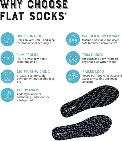 FLAT SOCKS Unisex No Show Socks, Sockless Liner, No Slipping, No Stinking, Dark Heather Grey, Large Women in Saudi Arabia
