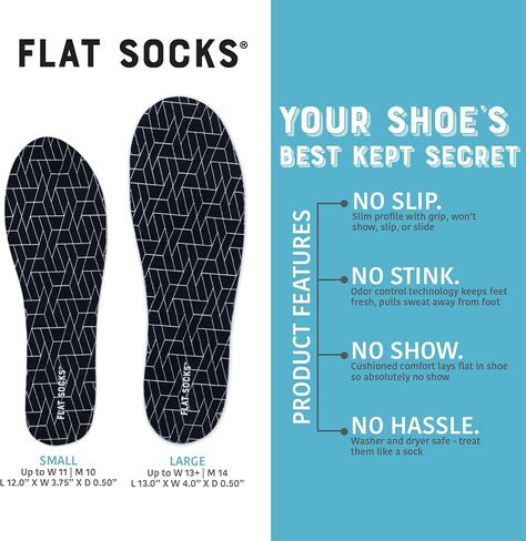 FLAT SOCKS Unisex No Show Socks, Sockless Liner, No Slipping, No Stinking, Dark Heather Grey, Large Women in Saudi Arabia