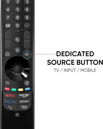 OEM Replacement Voice Magic Remote Control for 2021 2022LG 4K UHD, OLED, NanoCell Smart TVs with Netflix Prime Disney+ Alexa Keys, Bluetooth Magic Remote with Voice, Scroll & Point Functions (MR22GN) in Kuwait