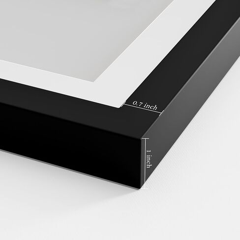 إطار عرض CD Eletecpro ، 13.3x6.6 إطار عرض القرص المضغوط لقرص الموسيقى والحالة على الطاولة ، إطار الألبوم الكلاسيكي مع حصيرة مزدوجة (4 ألوان) ، علبة شاشة CDS موقعة ، سوداء 4 حزمة in Kuwait