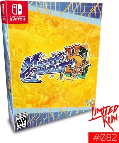 Switch Limited Run #82: Mighty Gunvolt Burst Collector's Box -Exclusive Limited Edition in Saudi Arabia