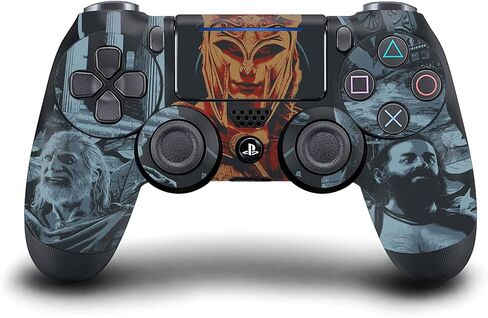 تصاميم قضية الرأس مرخصة رسميًا Assassin's Creed Kassandra Vine Odyssey Artssey Vinyl Sticker Gaming Skin Macal متوافق مع Sony PlayStation 4 PS4 Pro Console و Dualshock 4 Controller in Kuwait