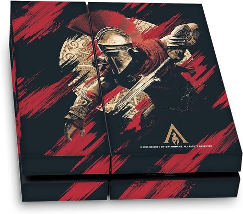 تصاميم قضية الرأس مرخصة رسميًا Assassin's Creed Kassandra Vine Odyssey Artssy Vinyl Desconser Gaming Skin Cover متوافق مع Sony PlayStation 4 PS4 Console in Saudi Arabia