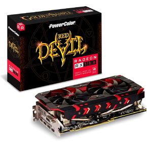 PowerColor VGA Graphic Cards AXRX580 8GBD5-3DHG/OC (Renewed)