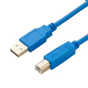USB-DOP Suitable for DOP Series HMI Touch Screen Programming Cable DOP-107BV 103BQ A/B Panel to Computer Download Line(Blue Type,2m)
