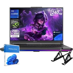 ASUS ROG Strix G18 18" Gaming Laptop - 2.5K 240Hz Display, Microsoft Office Lifetime License, Intel 24-Core i9-14900HX, GeForce RTX 4060, 64GB DDR5 RAM, 1TB SSD, RGB Keyboard, WiFi 6E, Win 11 Pro