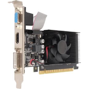 بطاقة الرسومات GT610 2GB DDR3 ، واجهة الوسائط المتعددة HD ، مروحة التبريد الصامتة ، مواد ثنائي الفينيل متعدد الكلور ، تسهيل التثبيت للكمبيوتر