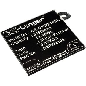 VI VINTRONS Battery for Google G-2PW2100, G-2PW2100-021-B, G-2PW2200, Nexus M1,