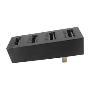 2.0 USB Hub For Xbox Series X/S Console, 4 USB Ports Connecting Multiple Devices,Fast Transmission, Wide Compatibility for Keyboard, Mouse, Mouse(Black)