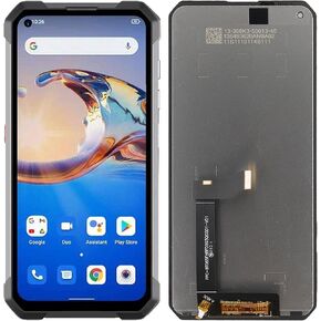 LCD Display Replacement Compatible with Unihertz Tank 1（Black Without Frame Touch Screen Digitizer Assembly with Repair Tools