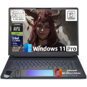 Alienware 16 Area-51 Gaming Laptop PC - Ultra 9 275HX (24-Core - Up to 5.4GHz) - GeForce RTX 5080-16" QHD+ 240Hz - 64GB DDR5-8TB SSD - Backlit KB - 16GB GDDR7 - Wins 11 Pro - Office License