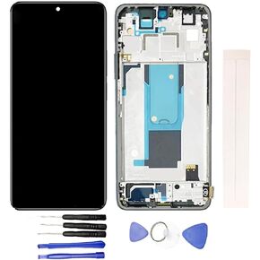 JayTong LCD Replacement for Xiaomi Redmi Note 11 Pro Plus 5G / Redmi Note 11 Pro+ LCD Display Touch Screen Assembly (with Black Frame)