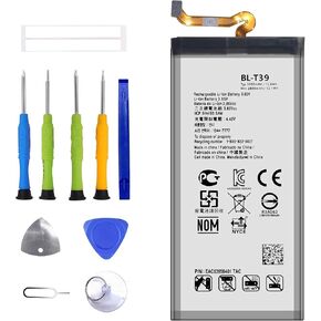 BL-T39 Rechargeable Battery Compatible with LG G7 / G7 ThinQ / K30 (2019) with Tools