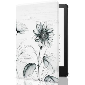 CoBak Case for All New Kindle 11th Generation 2022 Release Only - Ultra Slim PU Leather Smart Cover with Auto Sleep and Wake, Premium Protective Case for Kindle 2022 in Kuwait