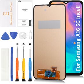 TFT A16 4G 5G LCD (6.6" Not OEM 6.7"/No Fingerprint) Screen Replacement for Samsung Galaxy A16 SM-A165F/M SM-A166B/P/E Screen Display Touch Digitizer Assembly Kit