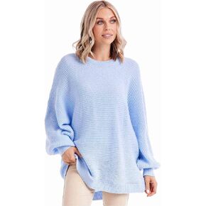 Mud Pie Womens Levi Sweater, Pink, One Size in Saudi Arabia