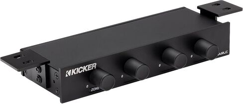 KICKER KXMARLC Wired Remote Level Control |48KXMARLC|Independent Volume Control for 4 Zones|Compatible with All Amplifiers|Line-Driver Pre-Amp Design|Cleaner, Better Sound|Marine, ATV, Car, Truck in Saudi Arabia