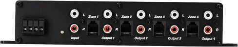 KICKER KXMARLC Wired Remote Level Control |48KXMARLC|Independent Volume Control for 4 Zones|Compatible with All Amplifiers|Line-Driver Pre-Amp Design|Cleaner, Better Sound|Marine, ATV, Car, Truck in Saudi Arabia