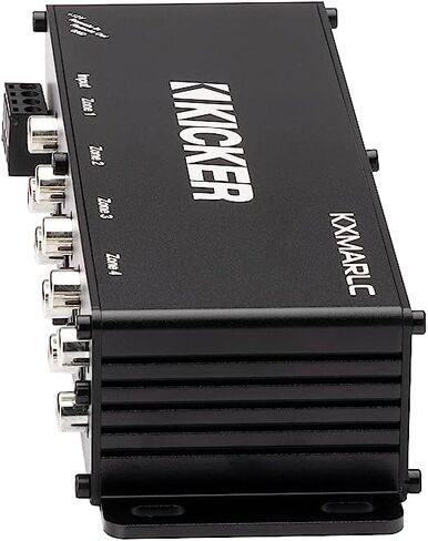 KICKER KXMARLC Wired Remote Level Control |48KXMARLC|Independent Volume Control for 4 Zones|Compatible with All Amplifiers|Line-Driver Pre-Amp Design|Cleaner, Better Sound|Marine, ATV, Car, Truck in Saudi Arabia