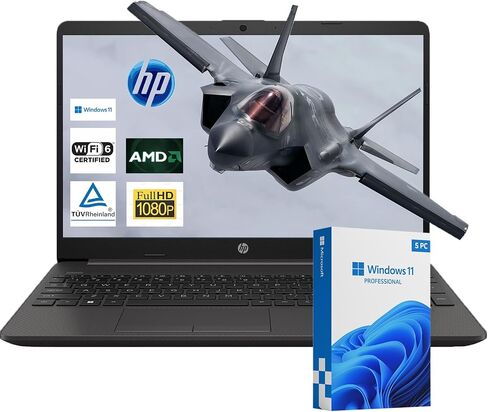 HP Laptop | 15.6" FHD | AMD Processor | 32GB DDR4 RAM | 512GB SSD | AMD UHD Graphics | 1080p FHD Camera | WiFi6 & Bluetooth5.2 | Windows 11 Pro | School & Business in Saudi Arabia