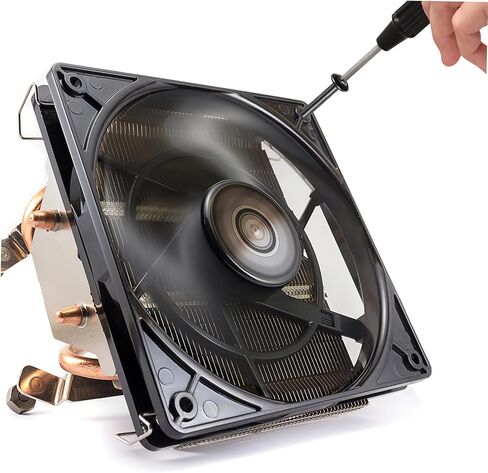 مسامير مروحة طويلة Totority PC PC Silver Computer Cooling مروحة التثبيت مسامير 60pcs مجموعة هيكل in Kuwait