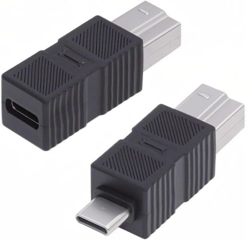 cablecc 2 pack USB3.0-C ذكر + أنثى إلى محول الذكور USB3.0-B لبيانات كاميرا SSD القرص in Kuwait