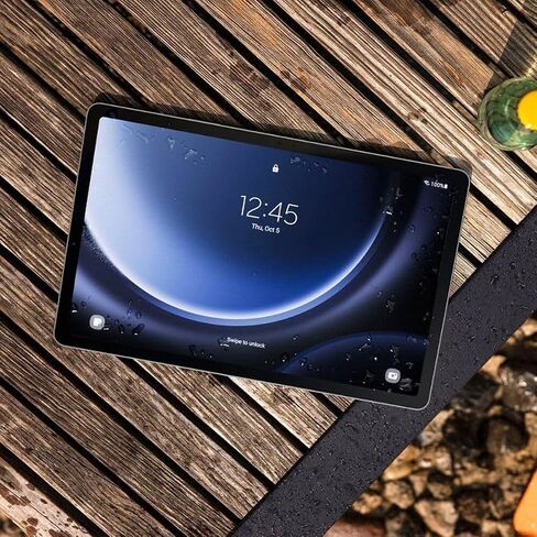 Samsung Galaxy Tab S9 Fe Android Tablet (10.9 "شاشة تعمل باللمس ، ذاكرة الوصول العشوائي 8 جيجا بايت ، تخزين 256 جيجابايت ، عمر بطارية طوله 18 ساعة ، قلم S ، كاميرا أمامية بدقة 12 ميجابكسل + كاميرا خلفية 8 ميجابكسل ، تصميم متين خفيفة الوزن) SM-X610 ، Laven in Saudi Arabia