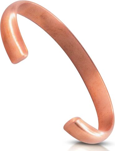 Handmade Pure Copper Bracelet for Men and Women,Adjustable Copper Jewelry with Premium Gift Box in Saudi Arabia