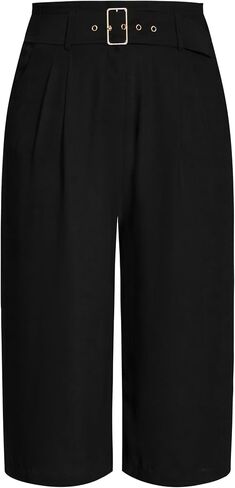 City Chic Women's Apparel Women's Plus Size Pant Easy Crop in Saudi Arabia