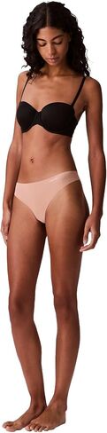 Calvin Klein Invisibles 3-Pack Thong Silver Springs/Summer Taupe/Black LG (Women's 12-14) in Saudi Arabia
