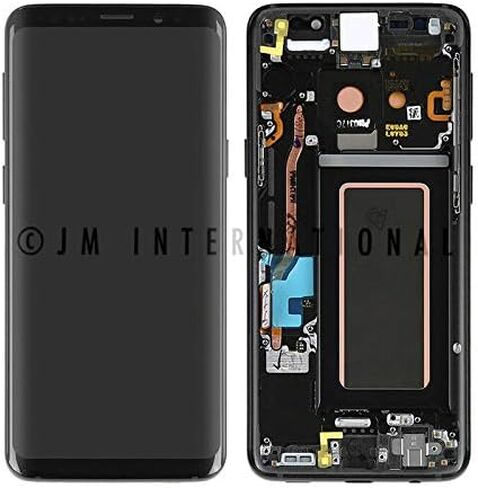 لـ Galaxy S9 OEM LCD Display Touch Screen Digitizer + استبدال تجميع الإطار لـ Samsung Galaxy S9 SM-G960 USA (أسود) in Saudi Arabia