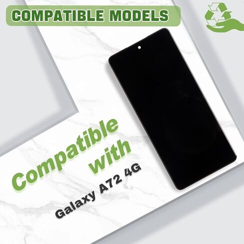 شاشة LCD جديدة TFT لجهاز Galaxy A72 4G A725 SM-A725F SM-A725F/DS SM-A725M SM-A725M/DS 6.7 "مع وظيفة أدوات الإصلاح المطورة-دالة بصمة الإصبع in Saudi Arabia
