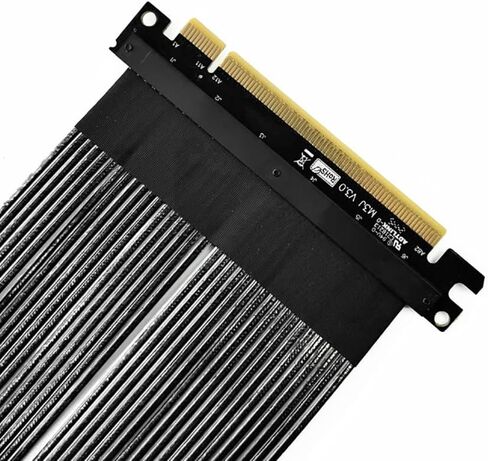 JMT ADT-M33 PCIE 4.0 X16 تمديد كابل 15 سم عكس Gen4 256G/BPS Card Card Excender مع هيكل ITX A4 (M33JM-TD) in Kuwait