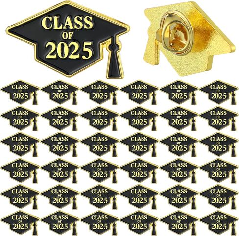 60 Pcs Class of 2024 Graduation Pins Souvenir Emblem Graduation Pins Congrats Badges Button Lapel Pin Class of 2024 Graduation Gifts for High School College Teacher Student in Saudi Arabia