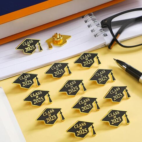 60 Pcs Class of 2024 Graduation Pins Souvenir Emblem Graduation Pins Congrats Badges Button Lapel Pin Class of 2024 Graduation Gifts for High School College Teacher Student in Saudi Arabia