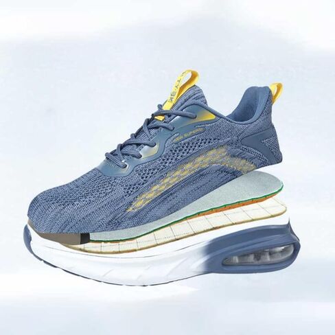 Baobeijiadao Steel Toe Shoes for Men Women Wide Lightweight Safety Sneakers Comfortable Safety Shoes Colorful Tennis Work Shoes in Kuwait